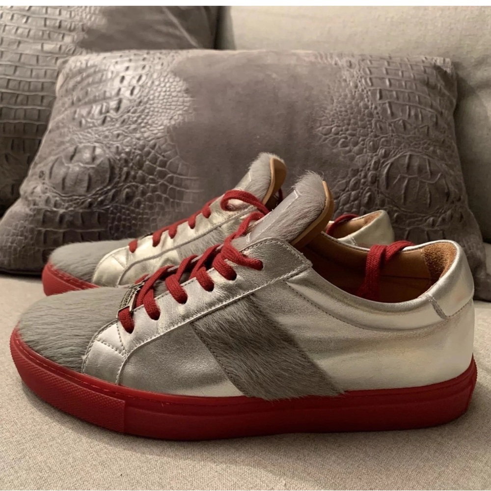 NEW Ammann  BOSCO laced shoes Leather/cowhide Sneakers Size 37 Italy